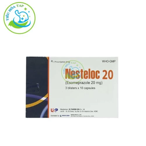 Nesteloc 20 - Hộp 3 vỉ x 10 viên